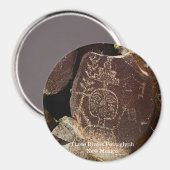 Three Rivers Petroglyf Magneet (Voorkant / Achterkant)
