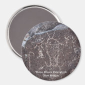 Three Rivers Petroglyf Magneet (Voorkant / Achterkant)