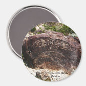 Three Rivers Petroglyph Magneet (Voorkant / Achterkant)
