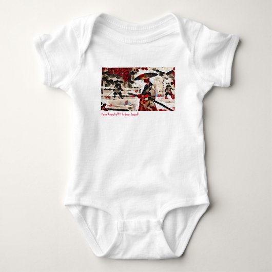 Three Ronin - Artiest - NFT Artisans SamurAI Baby  Romper (Voorkant)