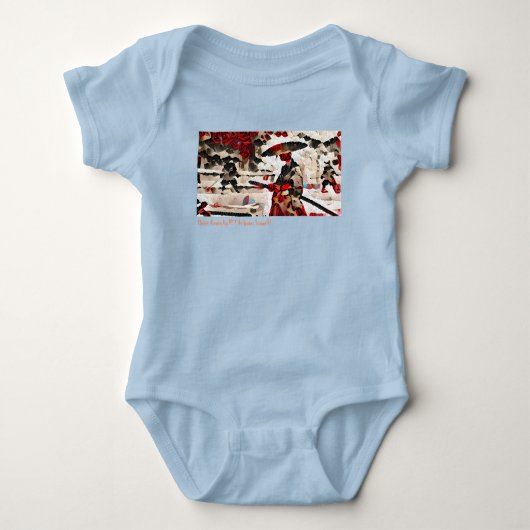 Three Ronin - Artiest - NFT Artisans SamurAI Baby Romper (Voorkant)