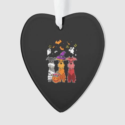 Three Schnauzer Witch Hat (devant)