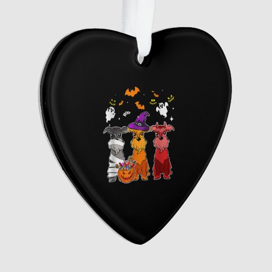 Three Schnauzer Witch Hat (devant)