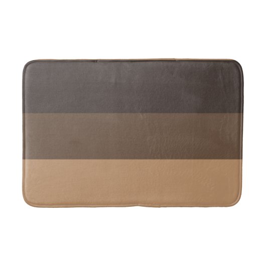 Three Shades of Brown Coffee Badmat (Voorkant)