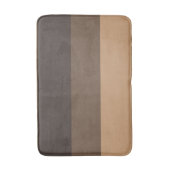 Three Shades of Brown Coffee Badmat (Voorkant Verticaal)