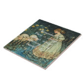 THREE SHEEP THANKFUL TILE TEGELTJE (Zijkant)