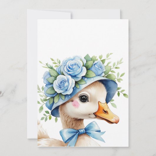 Three Silly Goose Boy 3rd Birthday Invitation Kaart (Achterkant)