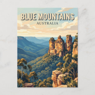 Three Sisters Australië Briefkaart