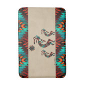 Three Southwest Kokopelli Badmat (Voorkant Verticaal)