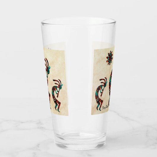 Three Southwest Kokopelli Glas (Links)