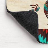 Three Southwest Kokopelli Muismat (Hoek)