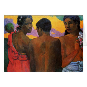 "Three Tahitians" - Paul Gauguin