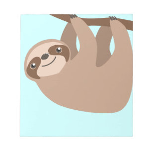 Three-Toed Sloth Notitieblok