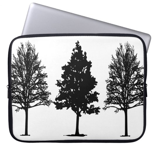Three Tree Laptop Hoesje Laptop Sleeve (Voorkant)