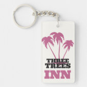 Three Trees Inn (black) Sleutelhanger (Voorkant)