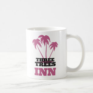 Three Trees Inn (zwart) Koffiemok