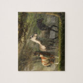 Three Wild Horses in the Forest Legpuzzel (Verticaal)