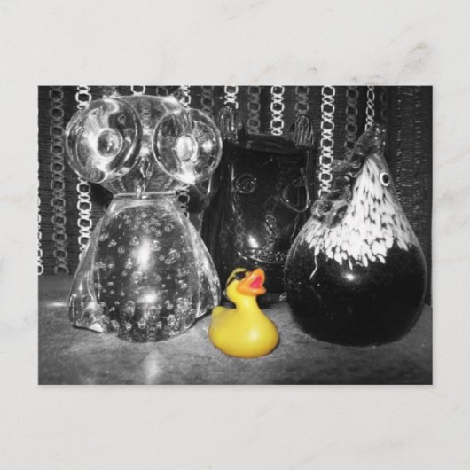 "Three Wise Mannen" Rubber Duck Briefkaart (Voorkant)