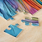 Three Wise Men Colorful Christmas Holiday Legpuzzel (Zijkant)