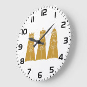 Three Wise Men Modern Nativity Kings Grote Klok (Hoek)