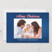 Three Wisemen approaching Bethlehem - Personalize Feestdagenkaart (Achterkant)