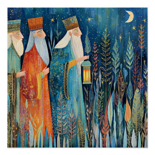 Three Wisemen, Nativity Story, Perfect Poster (Voorkant)