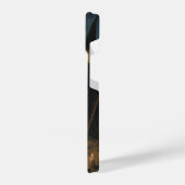 Three Witches Brew Cauldron Full Moon Beach iPhone Hoesje (Linkerkant)