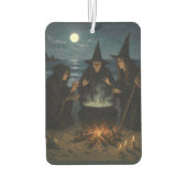 Three Witches Brew Cauldron Full Moon Beach Luchtverfrisser (Achterkant)