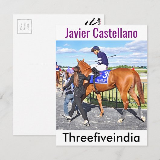 Threefiveindia Briefkaart (Voorkant / Achterkant)