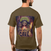 #ThreeHikerGangAndTheHauntedCave  T-shirt (Achterkant)