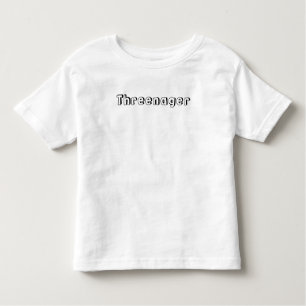 Threenager Kinder Shirts