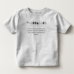 Threenager Kinder Shirts
