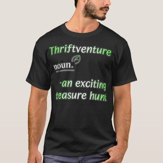 Thrift Shop Thrift Thriftventure - Definitie Thrif T-shirt (Voorkant)