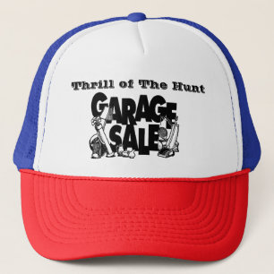 Thrill de Hunt Garage Sale Truckers Ha Trucker Pet