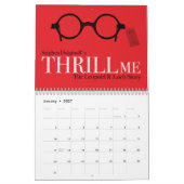THRILL ME Agenda Kalender (Jan 2027)