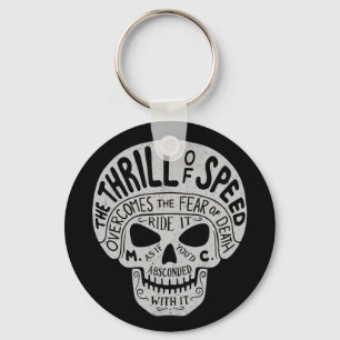 Thrill of Speed Skull Sleutelhanger