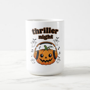 Thriller Night Pumpkin Halloween Koffiemok