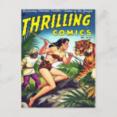 Thrilling Comics 71 Briefkaart (Voorkant)