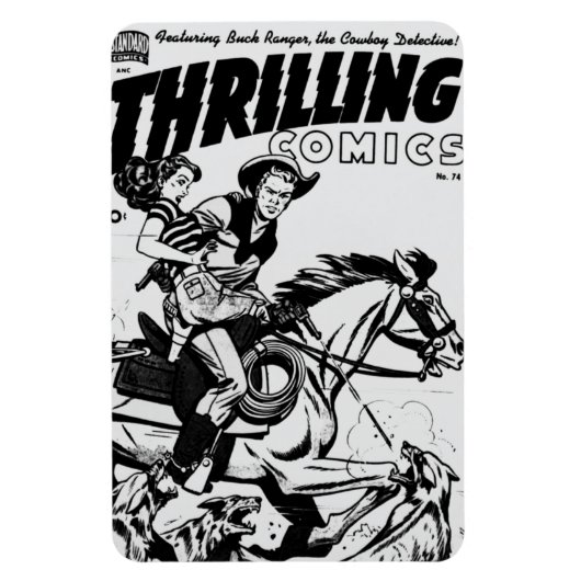 THRILLING Comics Magnet Magneet (Verticaal)