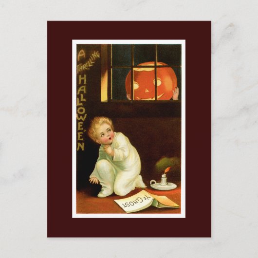 Thrilling Halloween Briefkaart (Voorkant)