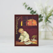 Thrilling Halloween Briefkaart (Staand voorkant)