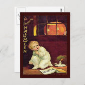 Thrilling Halloween Briefkaart (Voorkant / Achterkant)