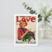Thrilling Love Magazine Hoesje Briefkaart (Staand voorkant)