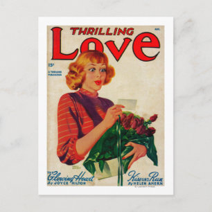 Thrilling Love Magazine Hoesje Briefkaart