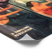 Thrilling Mystery Mad Scientist Pulp Ficti Poster (Hoek)