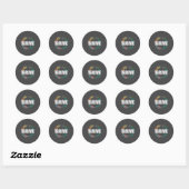 Thrive  ronde sticker (Vel)