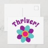 Thriver! Briefkaart (Voorkant / Achterkant)