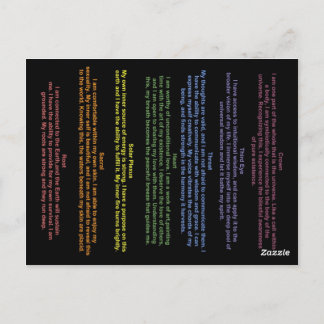 Throat Chakra Briefkaart