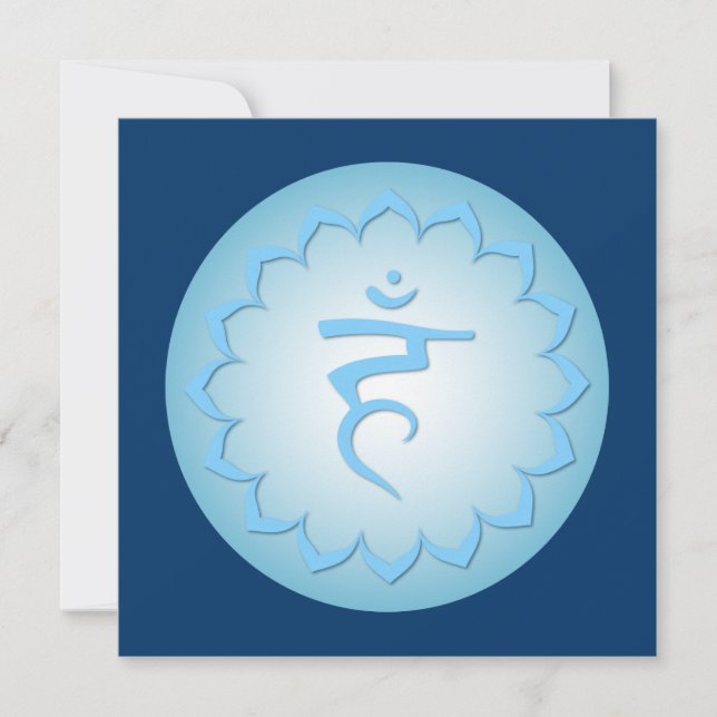 Throat Chakra - Light Blue (Voorkant)
