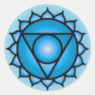 Throat Chakra Stickers